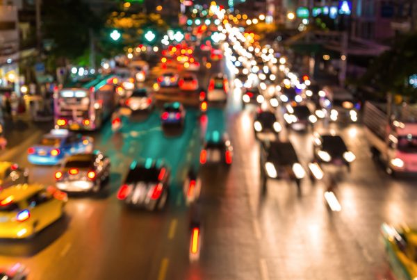 Blurred City Traffic